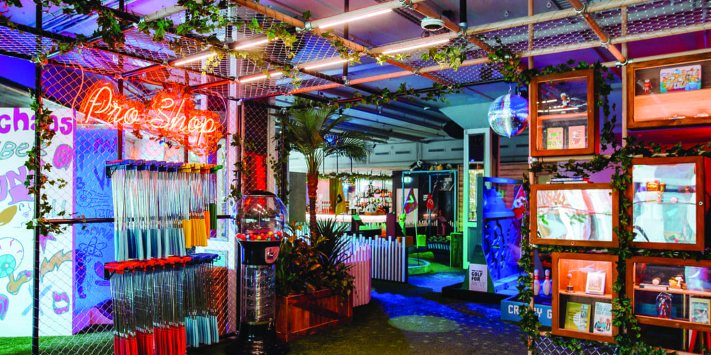 New in The Viaduct: A Mini Golf Bar & Eatery