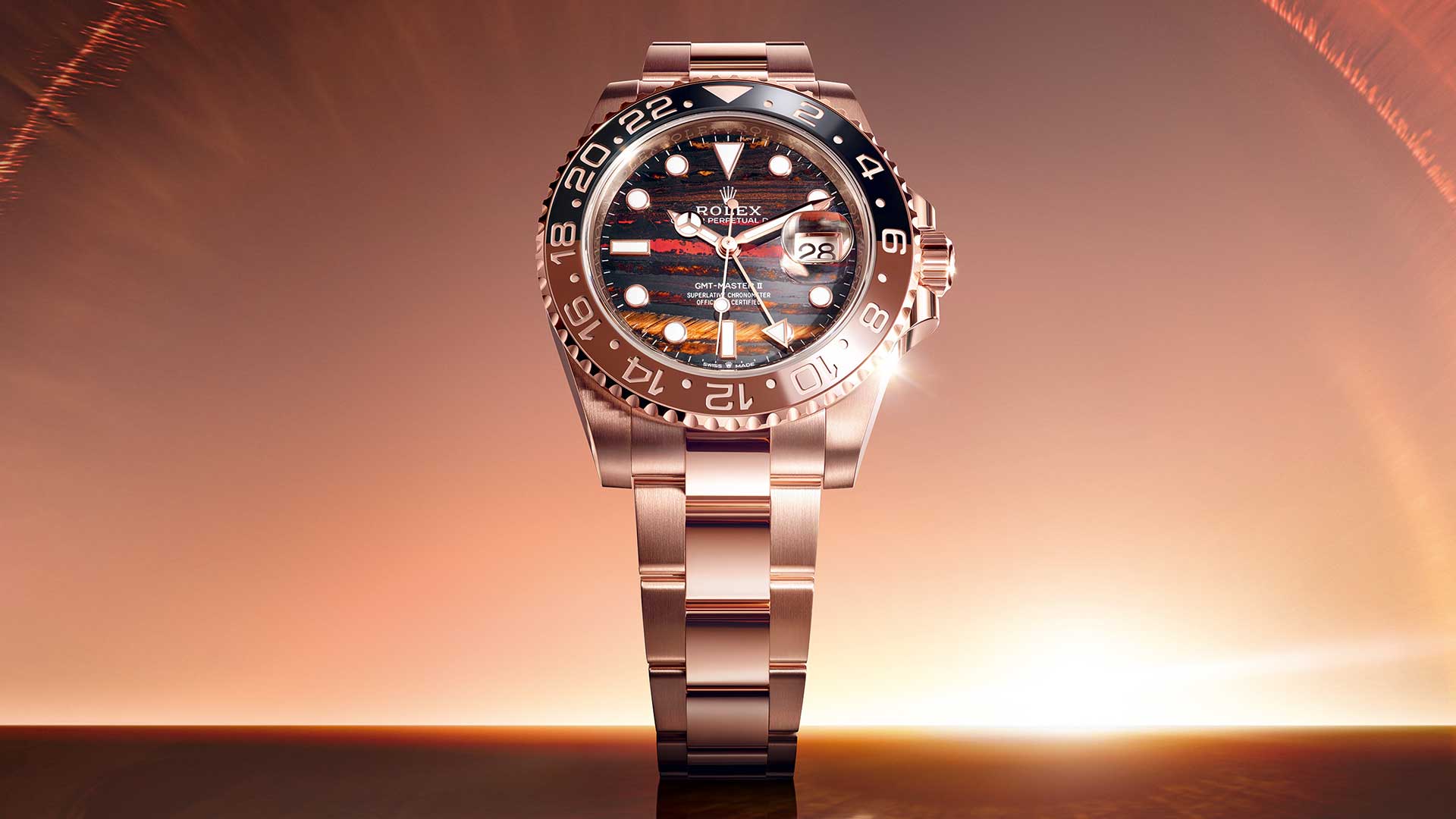 Waking the Iron Tiger: Oyster Perpetual GMT-Master II, 18 ct Everose gold